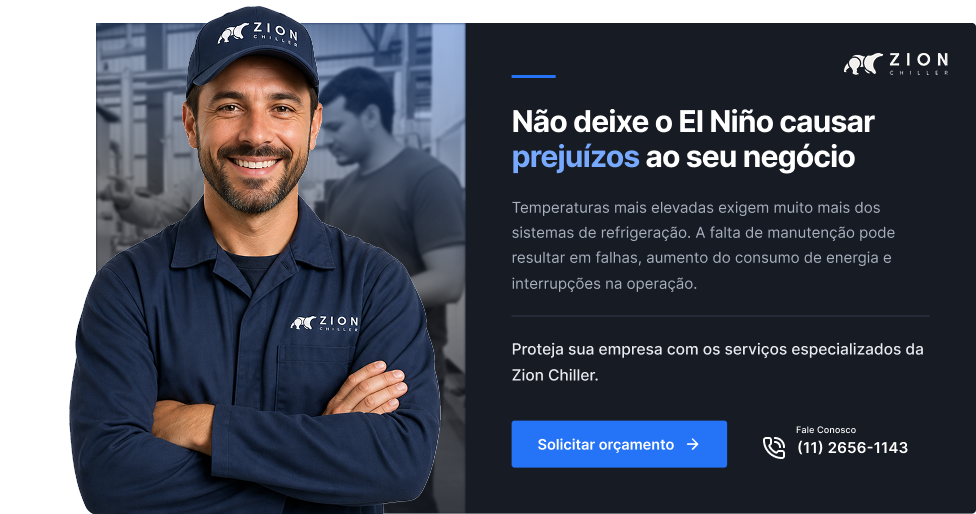 Não deixe o El Niño causar prejuízos ao seu negócio - Zion Chiller